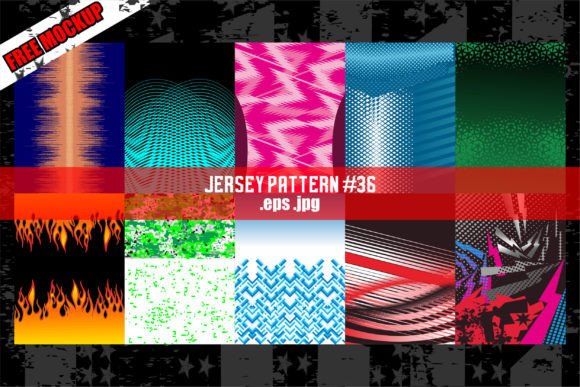 Download Jersey Fabric Design #36 - Sign Collection